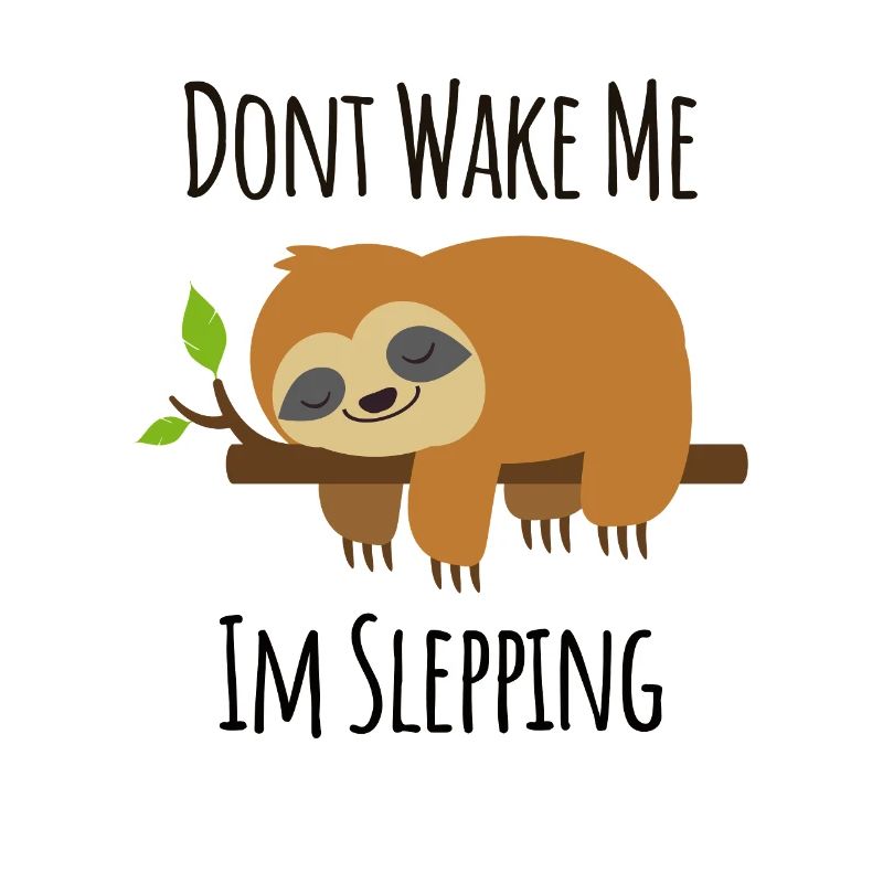 Dont Wake Me Im Sleeping