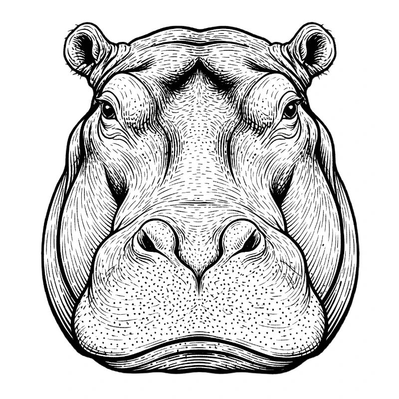 Nilpferd Flusspferd