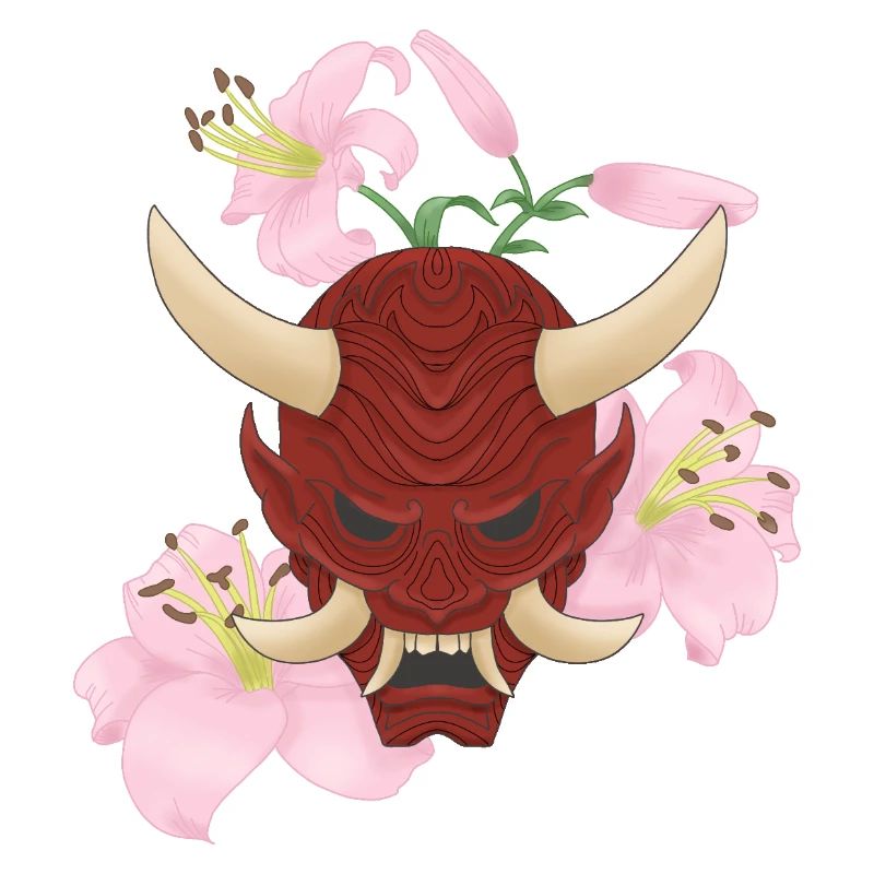 Oni x Lys roses