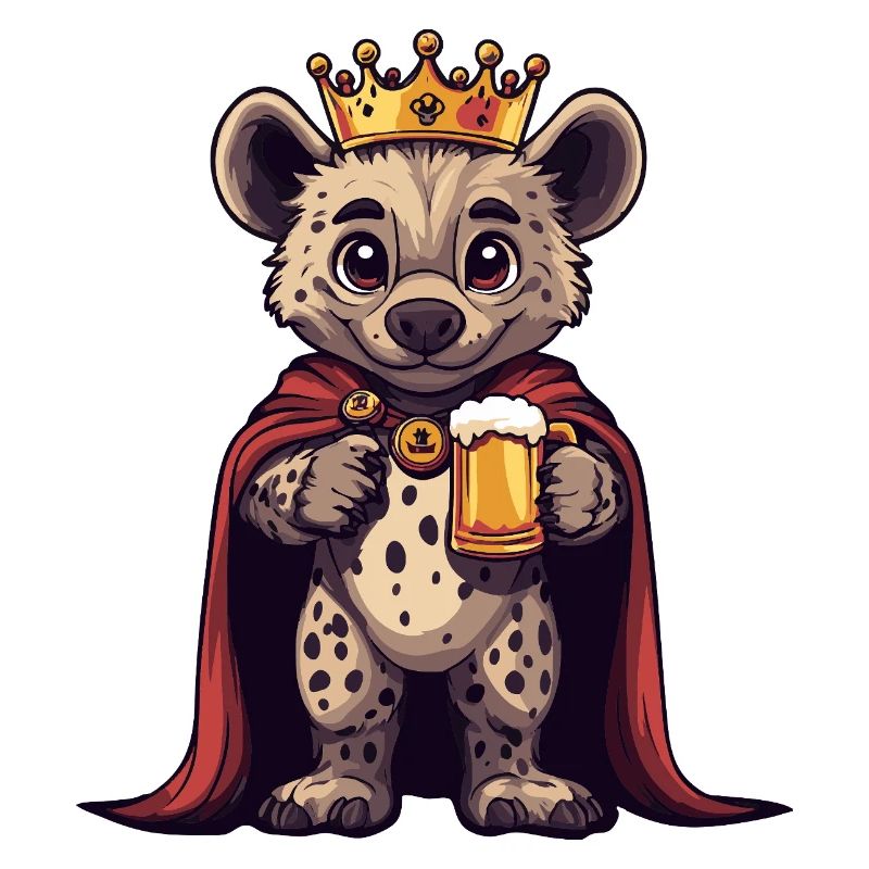 Hyäne Bier König