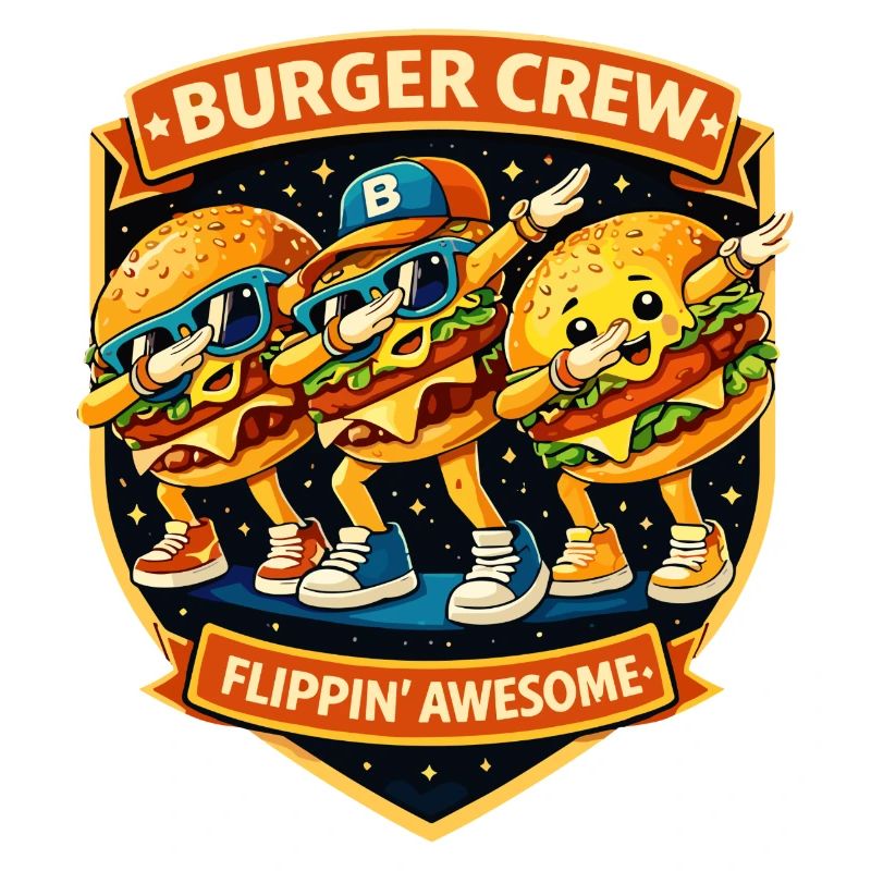 Burger Crew Flippin' Awesome - Danse du Dabbing Dab