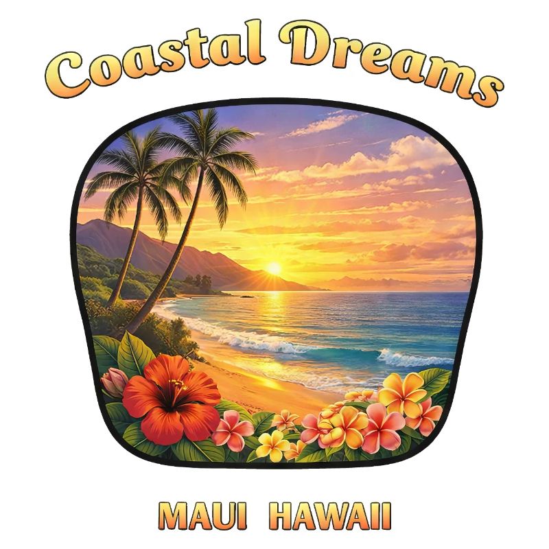Vacances de rêve à Maui Hawaii Plage côtière Coucher de soleil