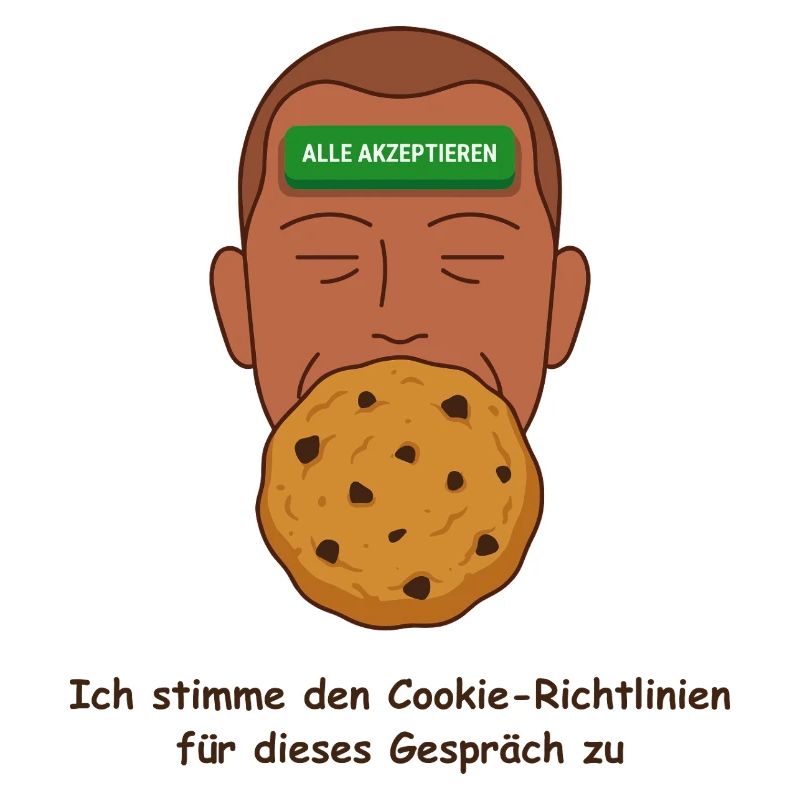 Datenschutz Cookie, Richtlinien Ironie