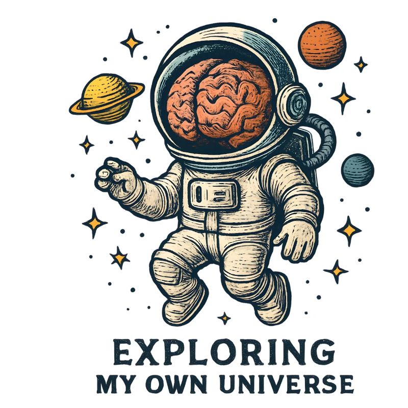Cosmic head astronaut