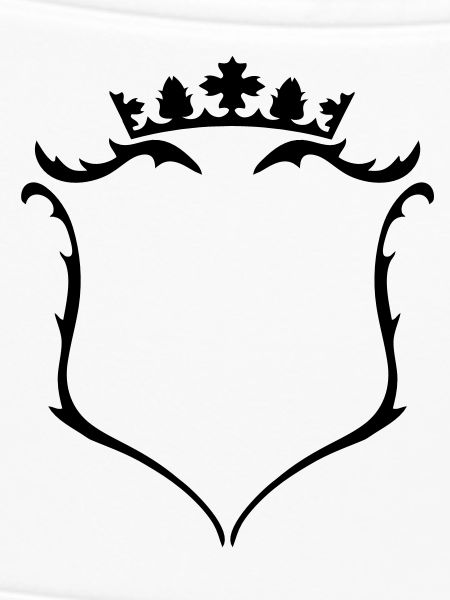 Wappen mit Krone