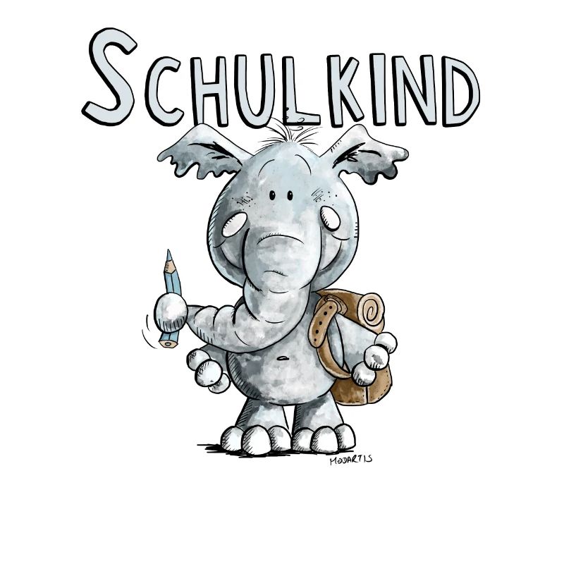 Schulkind Elefant I Einschulung Geschenk