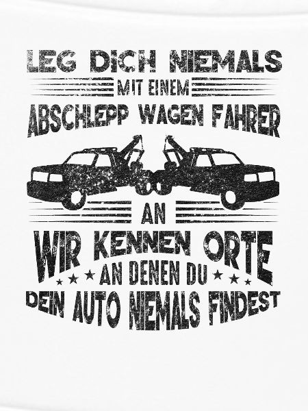 Abschleppdienst Geschenkideen