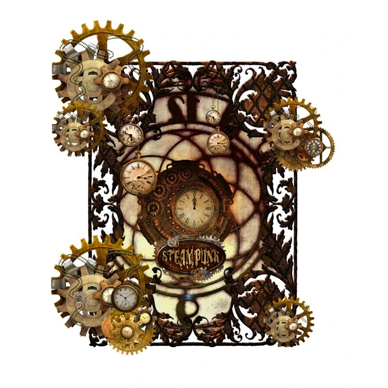 Atemberaubendes Steampunk-Design
