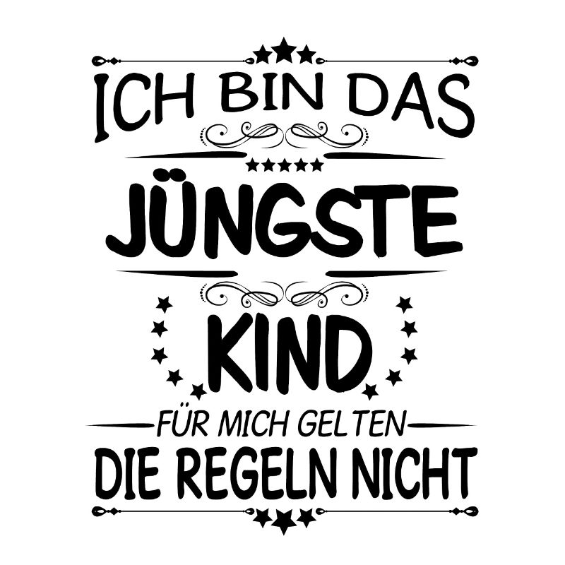 Ich bin das jüngste Kind