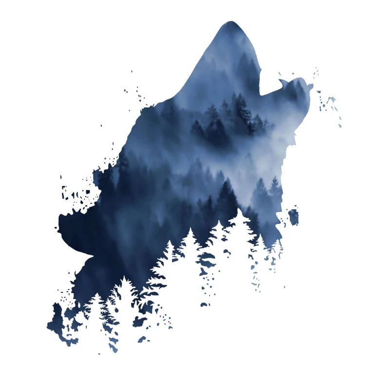 howling wolf cloud forest