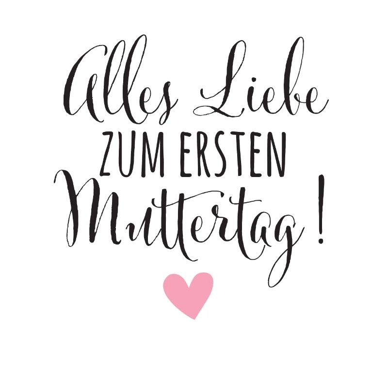 1. Muttertag Mama Babysprüche Mutter Baby Geschenk