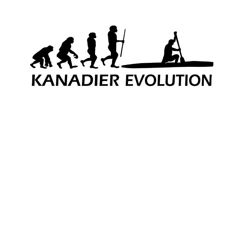 Kanadier Evolution Shirt mit Schrift