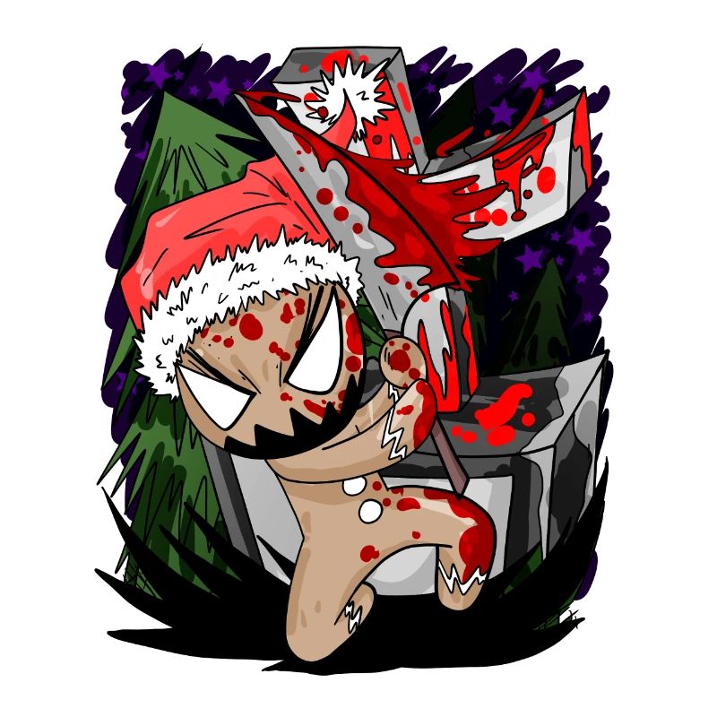 creepy gingerbread