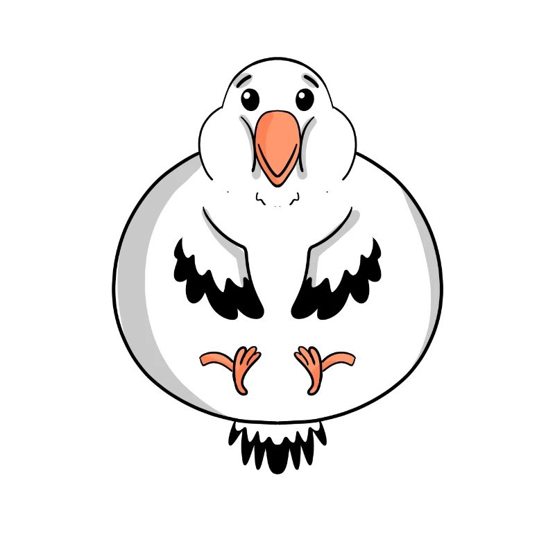 Fett Möwe Körperfett