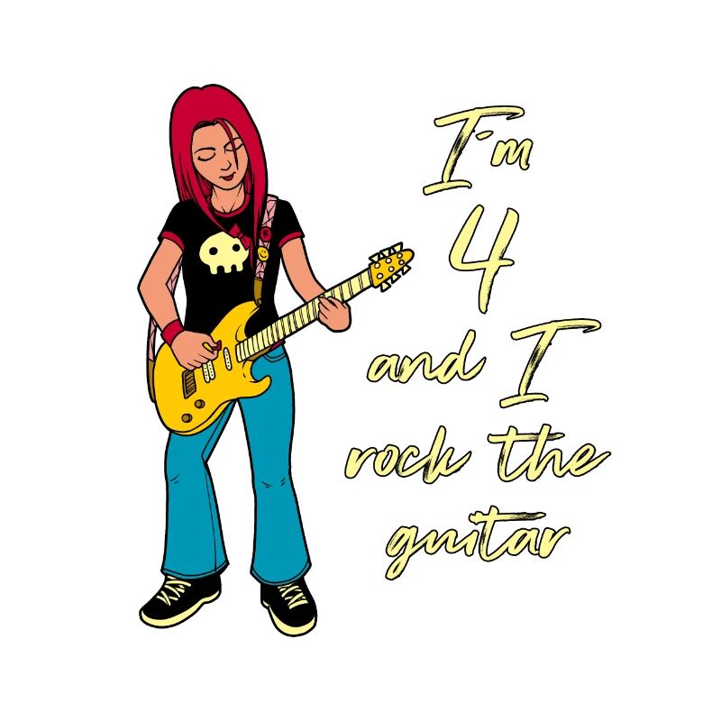 Ich bin 4 - Mädchen Gitarrist