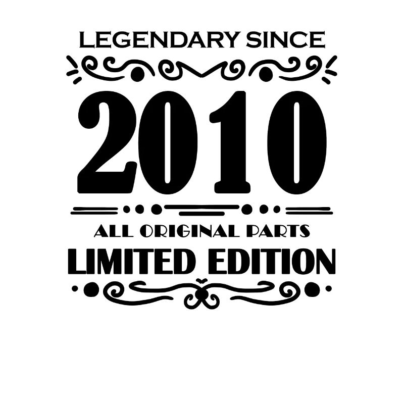 2010 - Année de construction 2010 - Millésime 2010