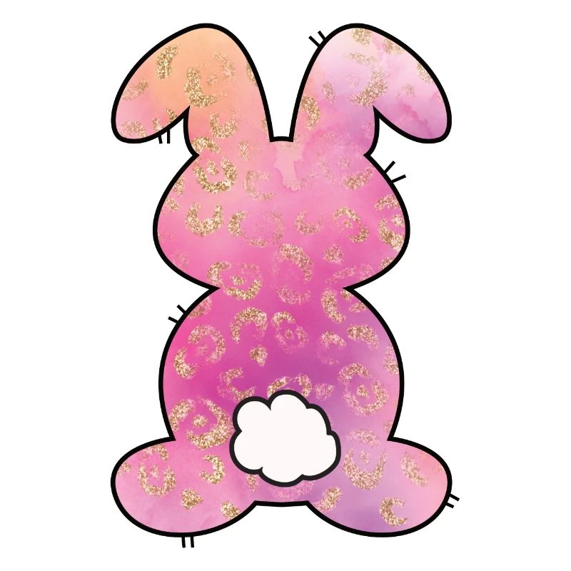 Leopard Pattern Rabbit Easter