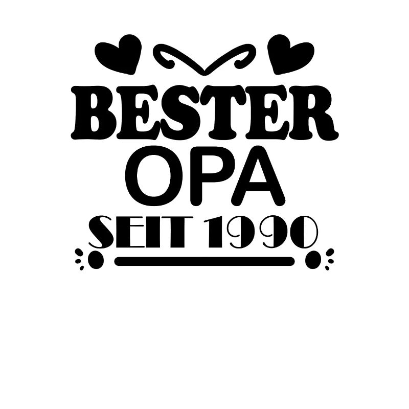 Bester Opa seit 1990