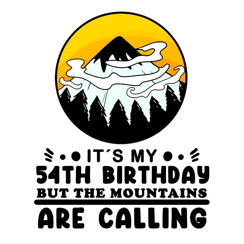 54e anniversaire Mountains Mountain Summit - 54 ans