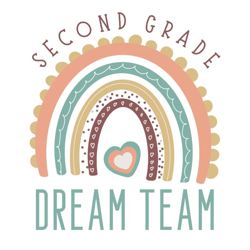 Second Grade Dream Team Retro Back To School