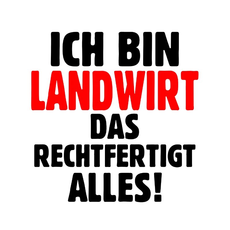 Landwirt Bauer Jungbauer Statement T-Shirt