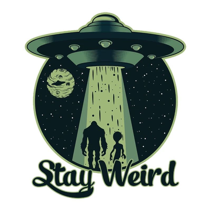 Bleib seltsam - UFO, Alien