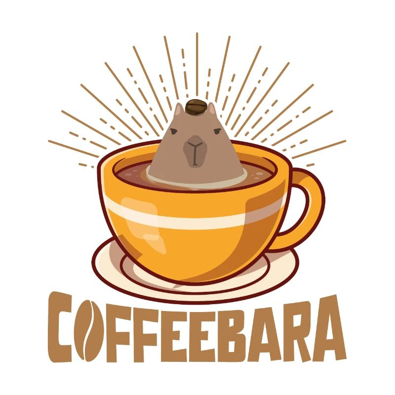 Capybara Coffeebara süsses Wasserschwein