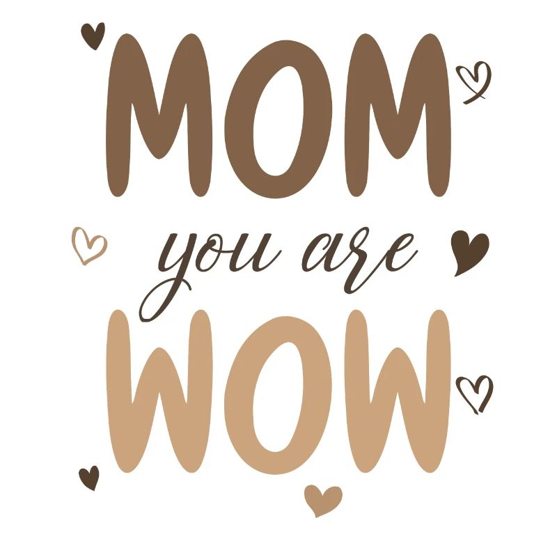 Mama Du Bist Wow Mom You Are Wow Mutter Muttertag