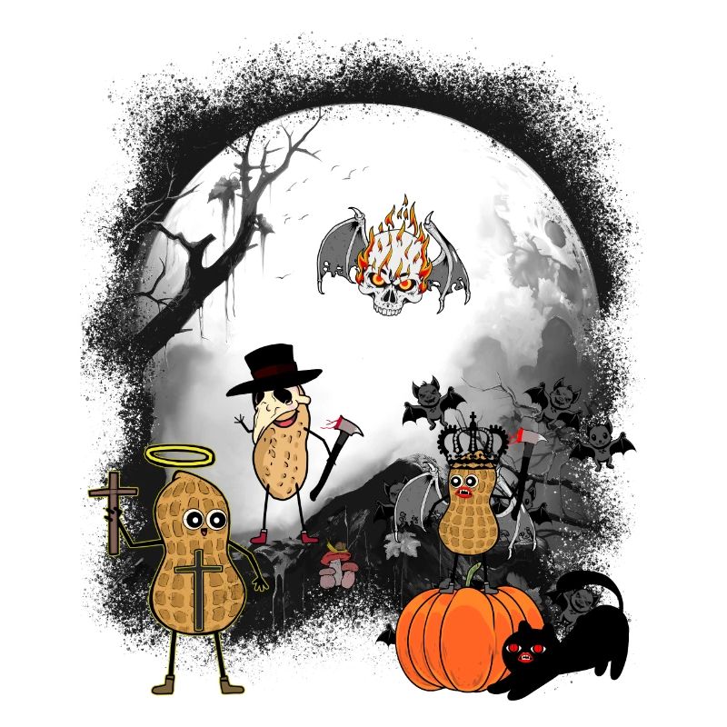 Peanuts Peanut Halloween Midnight