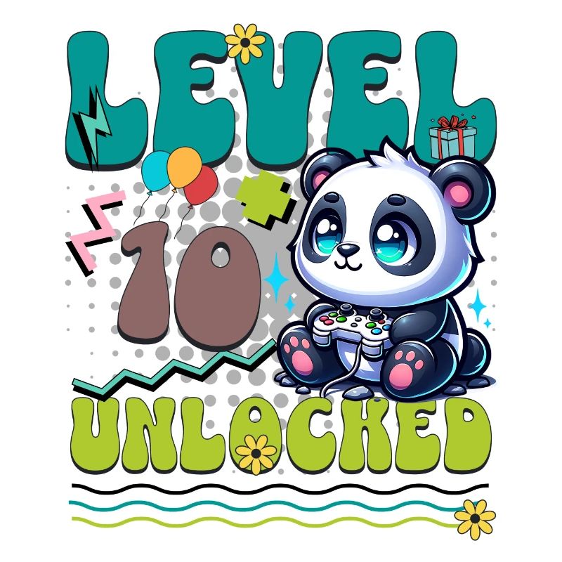 10th Anniversary Level Unlocked Gaming Panda