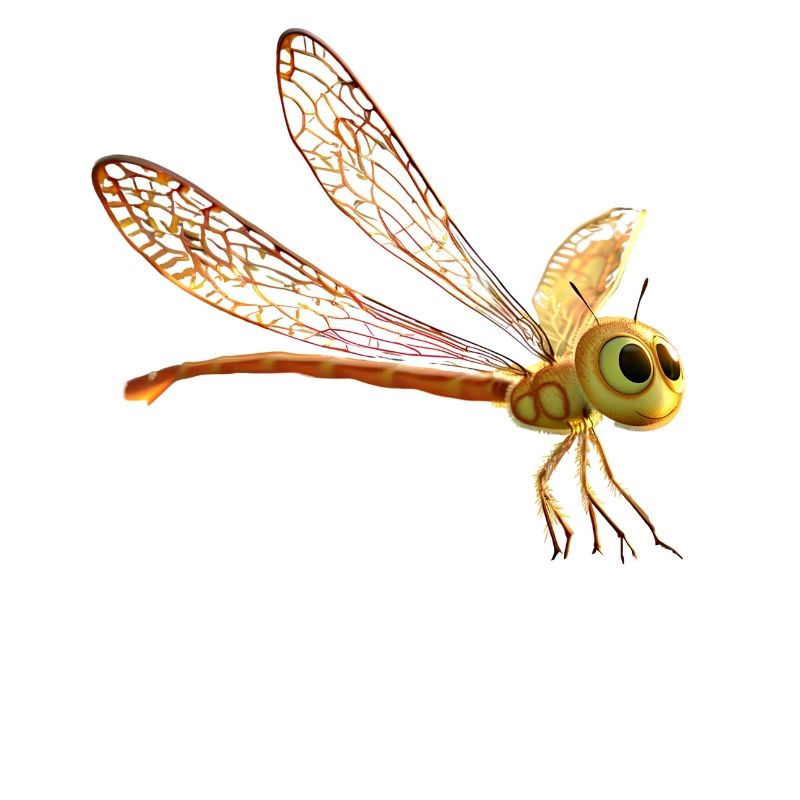 libellule libellule ailes colorées libellules mignonnes