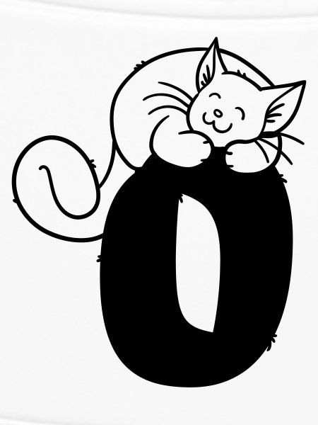 Cat Letter O
