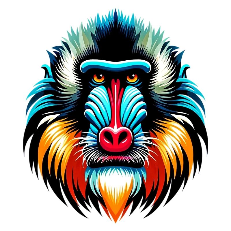 Mandrill-Affe
