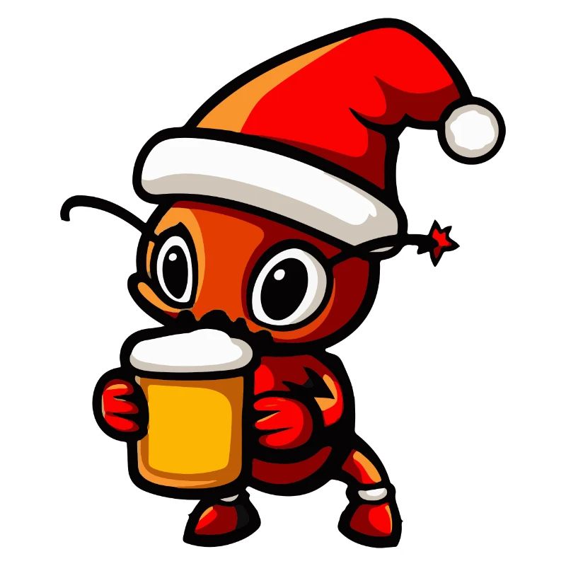 Fourmi Bière Noël Noël
