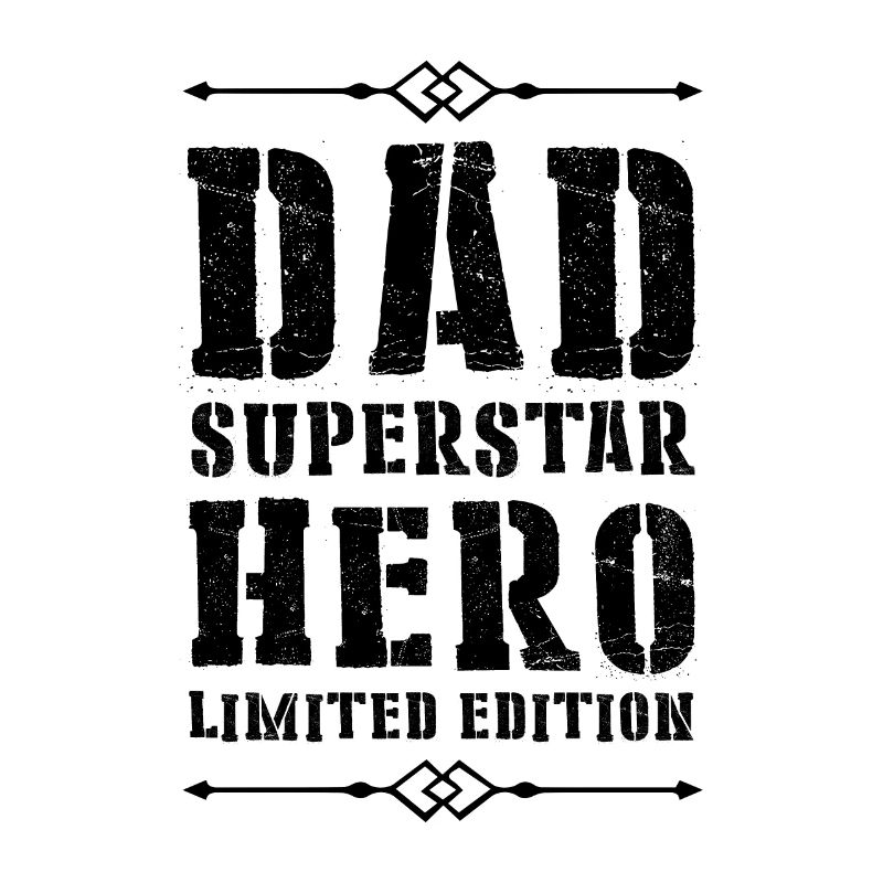 Bester Papa Held Dad Vater
