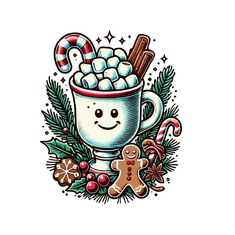 Chocolat chaud de Noël à la cannelle