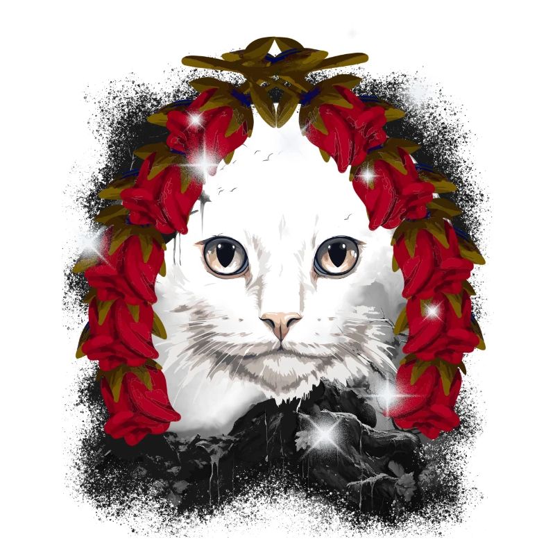 Weihnachtsgeschenk Katze Märchen Märchenfigur Xmas