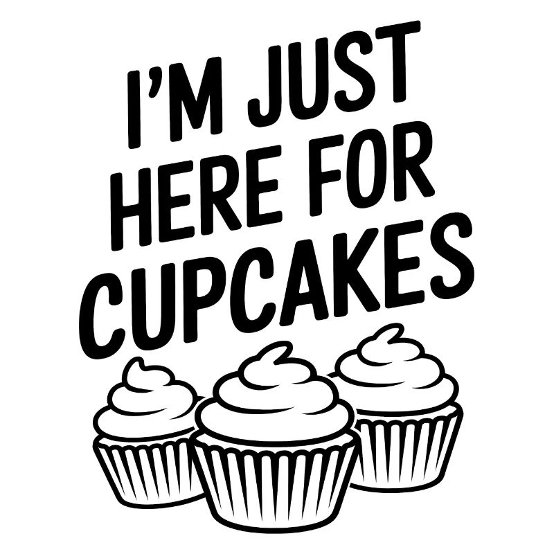 Cupcake Dire Cupcakes Drôle Cupcake Cadeau