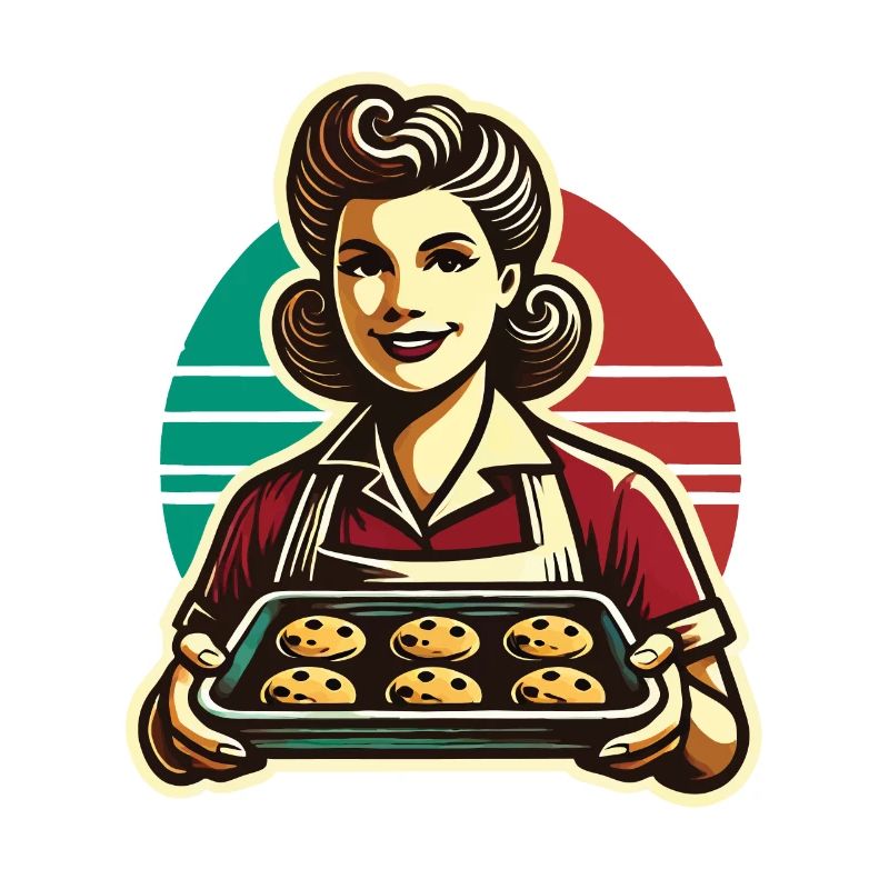 Nostalgic Baking Experience Retro