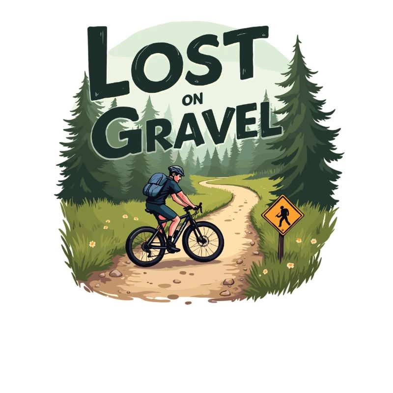 Perdu sur le gravier Vélo de gravier Vélos de gravier