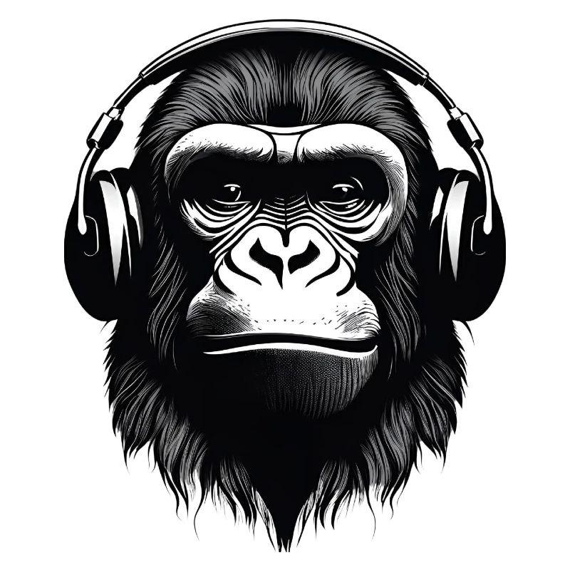 Gorilla, Primat, Affe