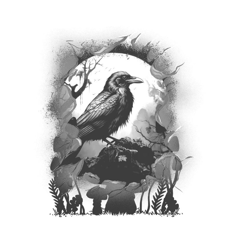Halloween Raven Crow Raven Crows