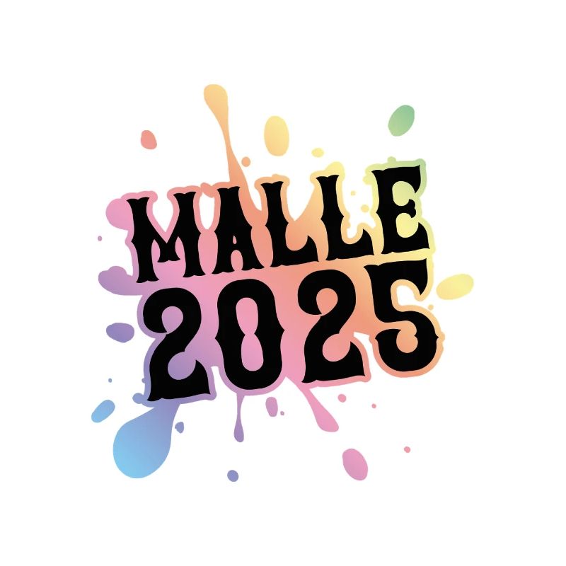Malle 2025 Klecks Bunt