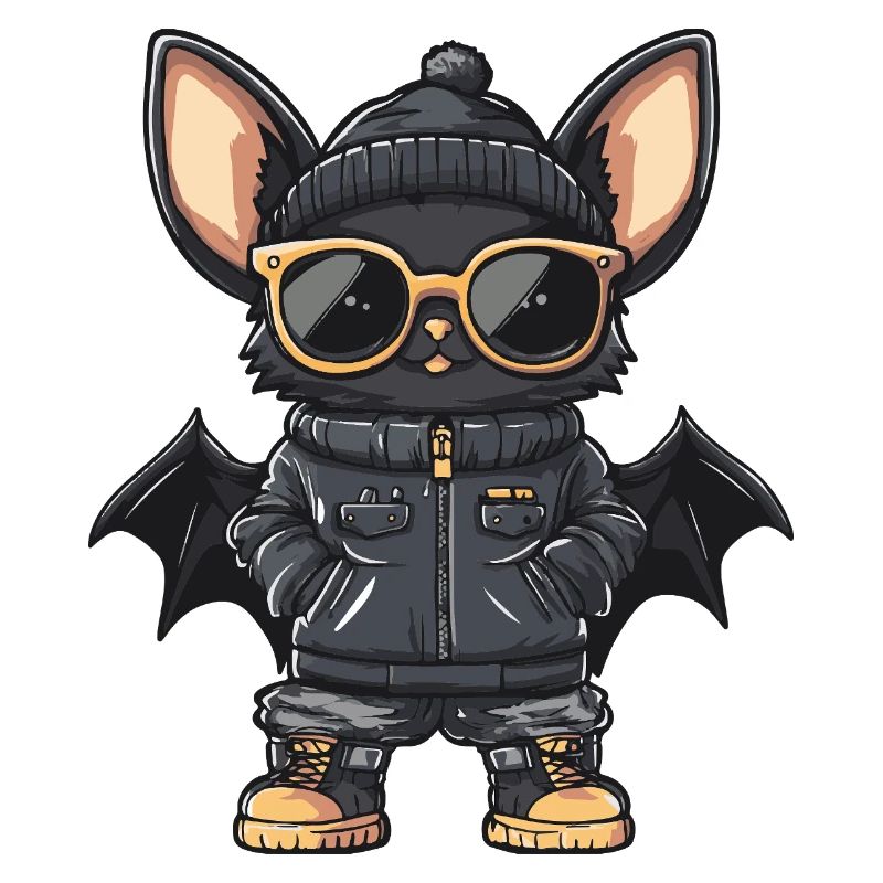 Fledermaus Cool Comic