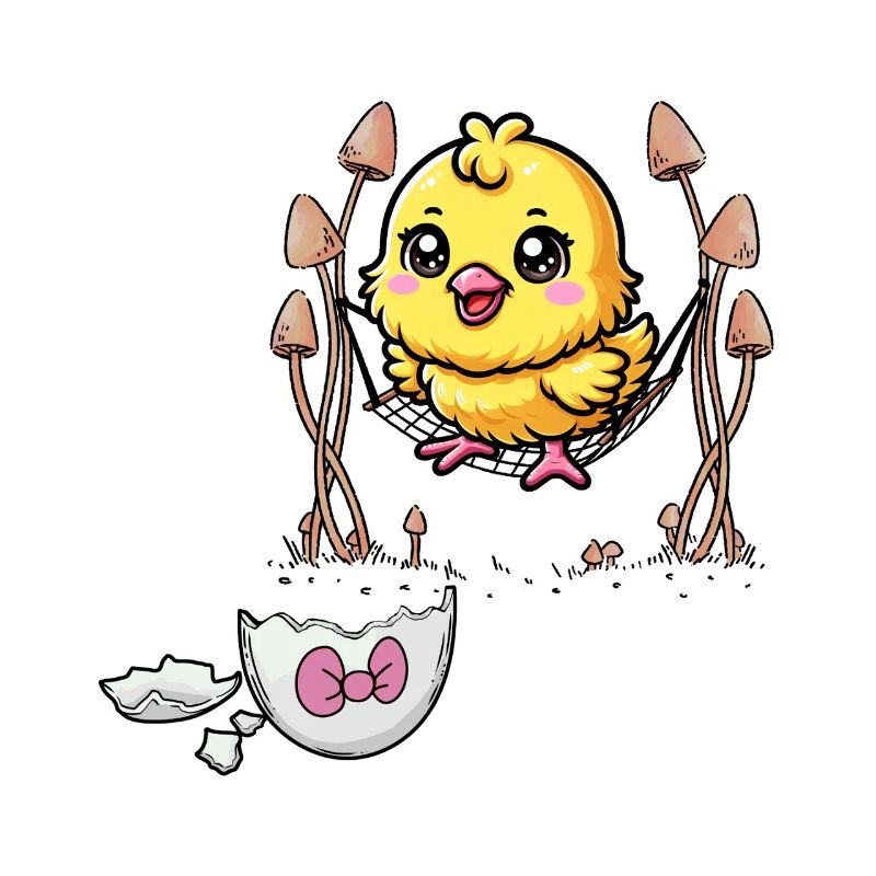 Chick Easter Kids Child Eggshell Baby Chicken