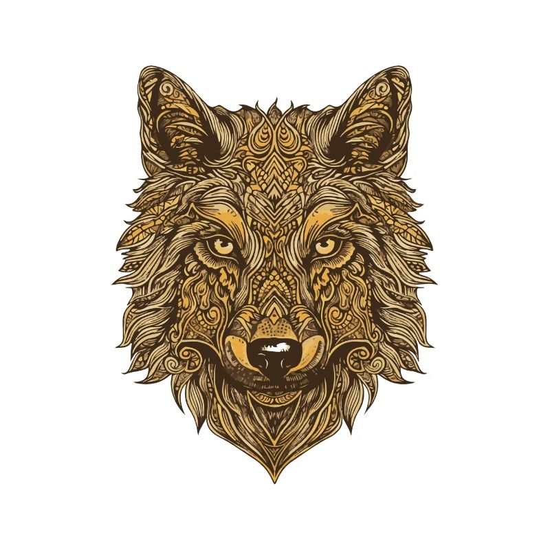 Wolf Porträt