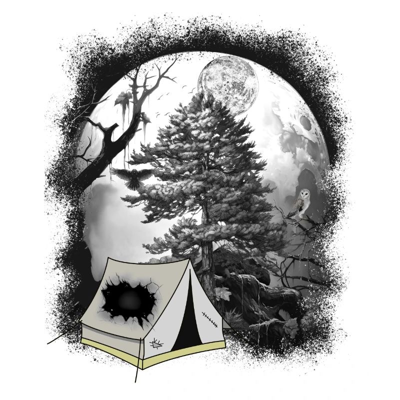Tent Camping Forest Forest Creatures Camping Camping