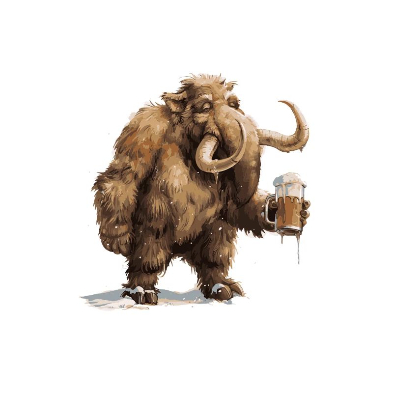 Mammut Bière Funny