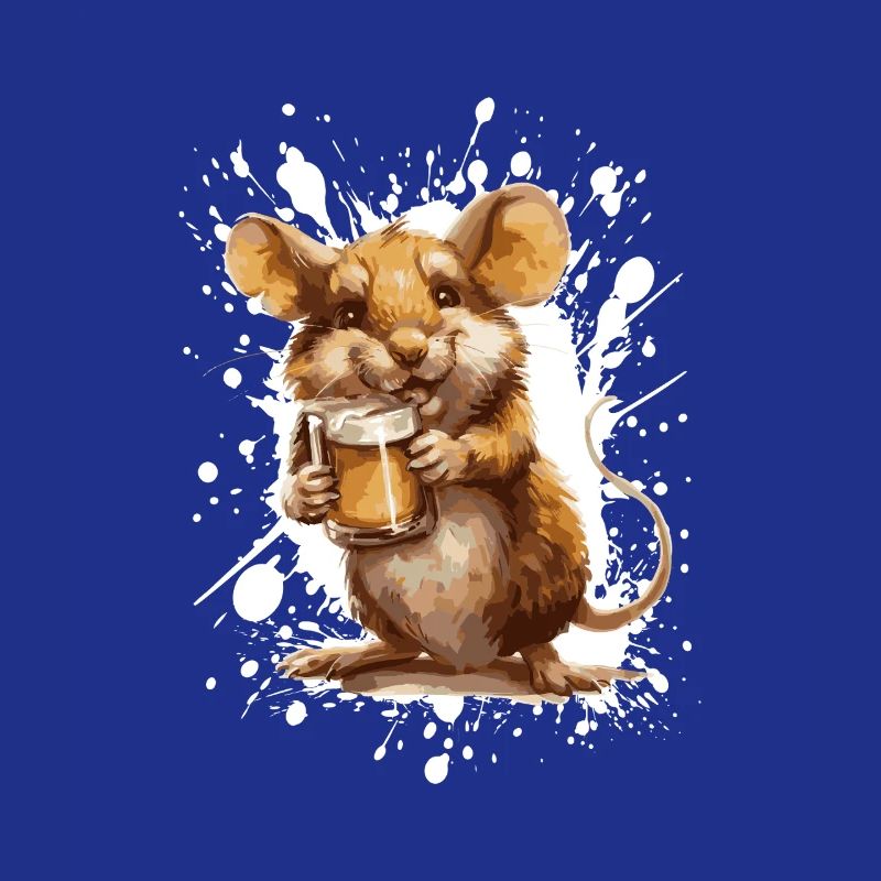 Mouse Beer Funny