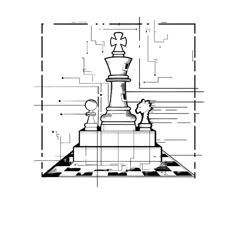 Graphiques de pièces d’échecs